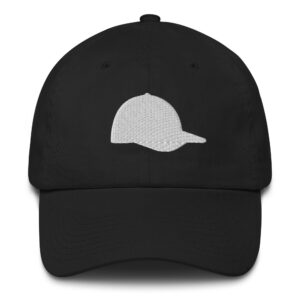 Cap Cap - Black Hat - Dad Hate - Baseball Cap